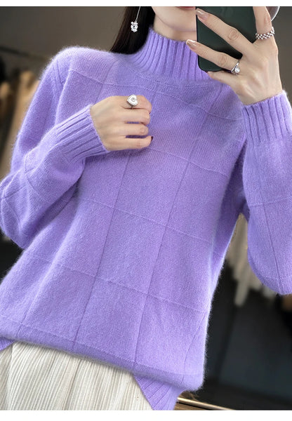 Cashmere Chic: Autumn Elegance Sweater