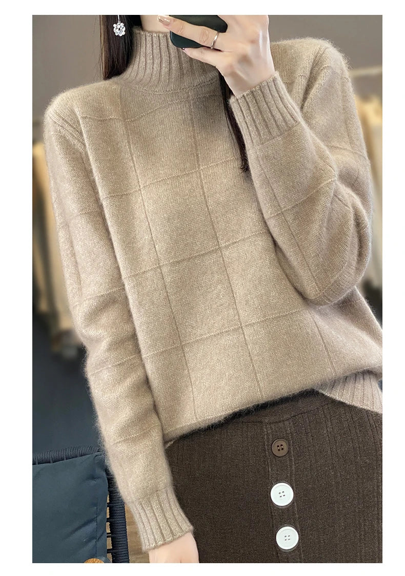 Cashmere Chic: Autumn Elegance Sweater